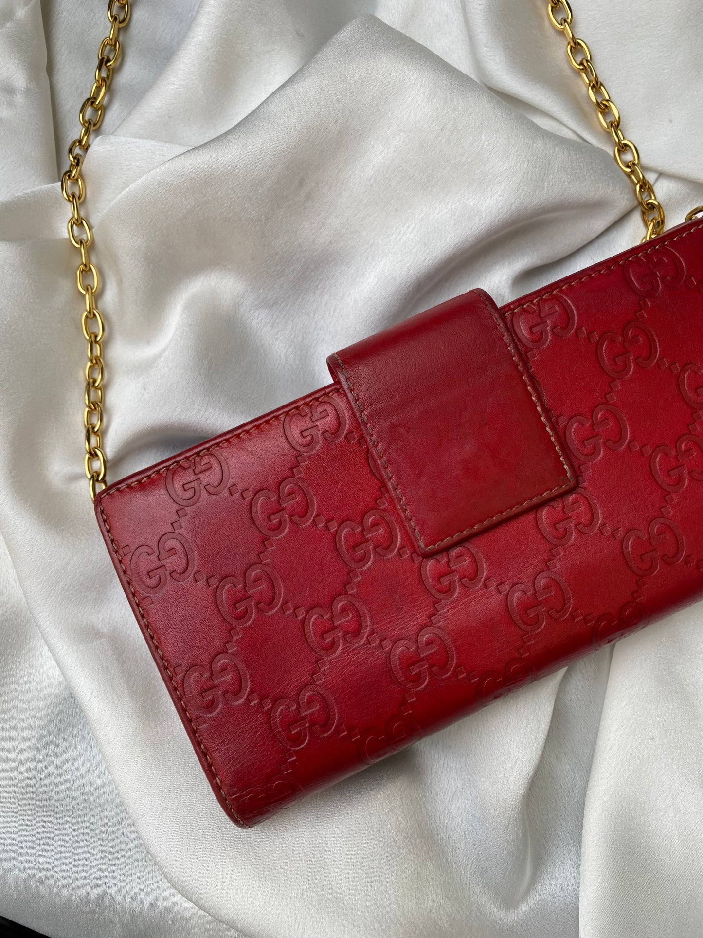 Gucci love lock pochette Cherry