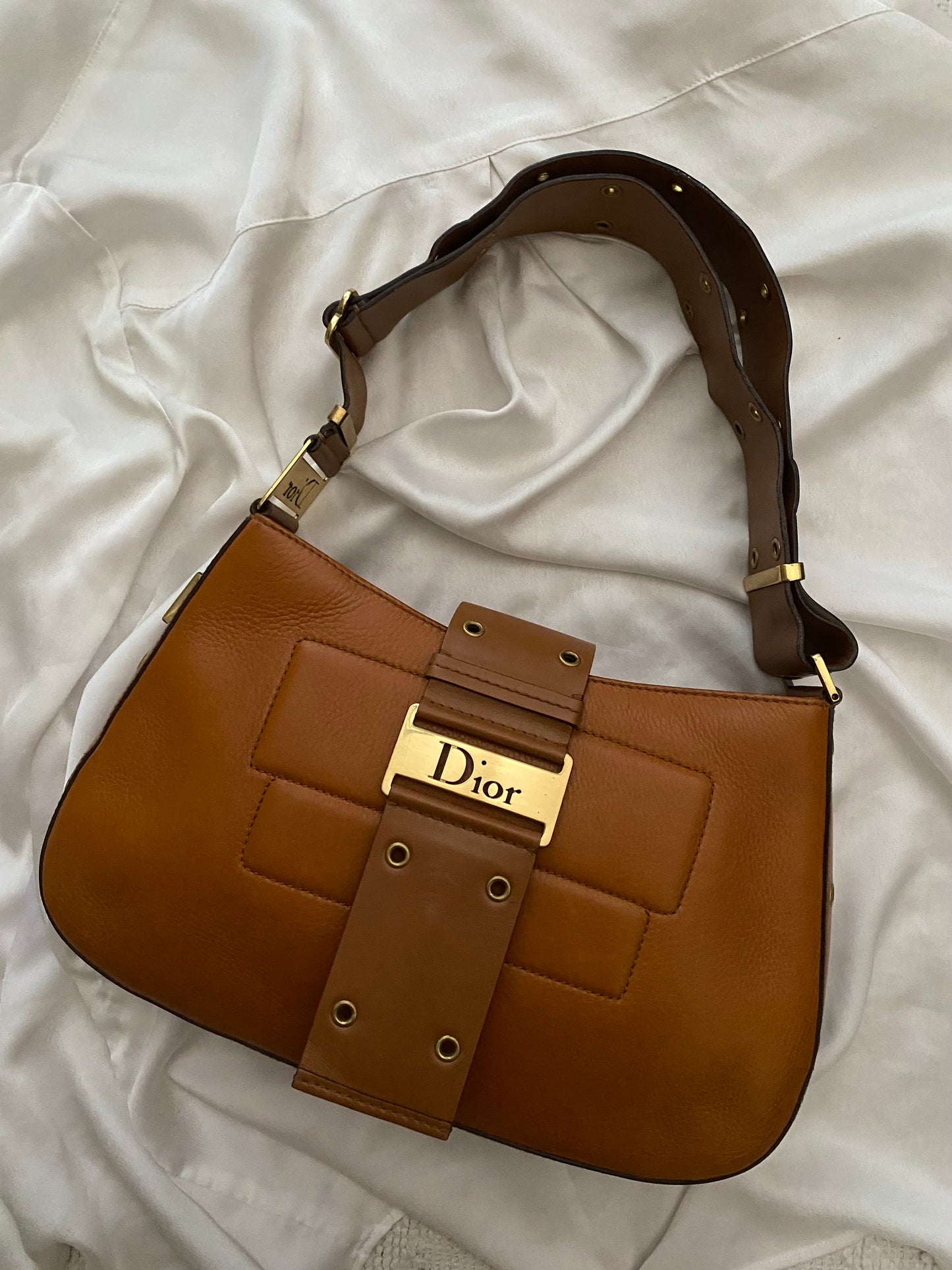 Dior Columbus Tan Brown