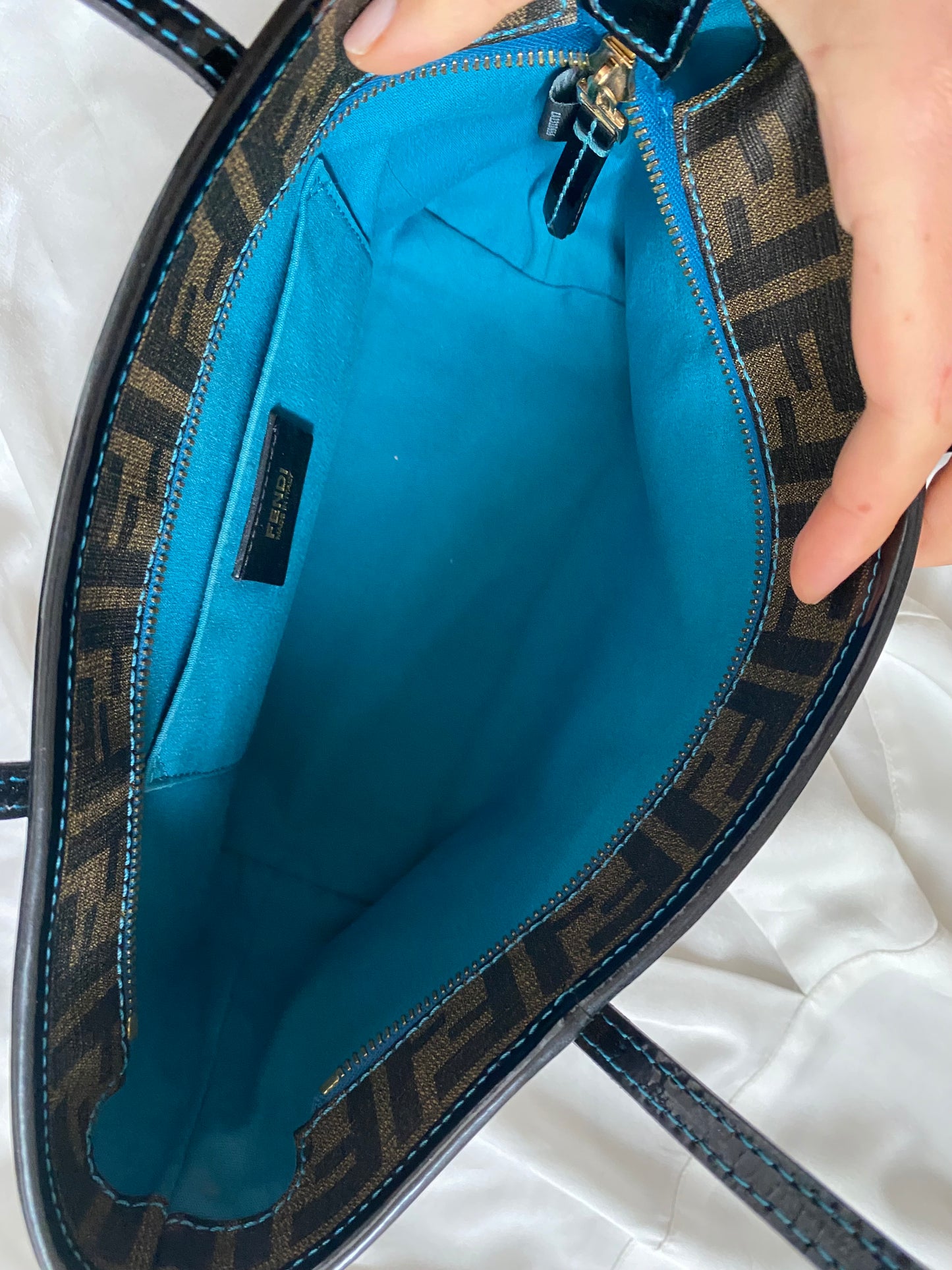 Fendi mini tote zucca edizione limitata Fortune