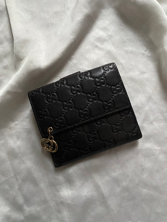 Gucci wallet charm brown