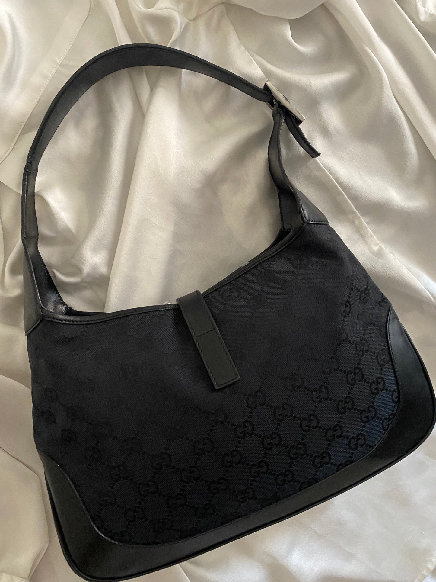 Gucci Jackie 1961 monogram nero