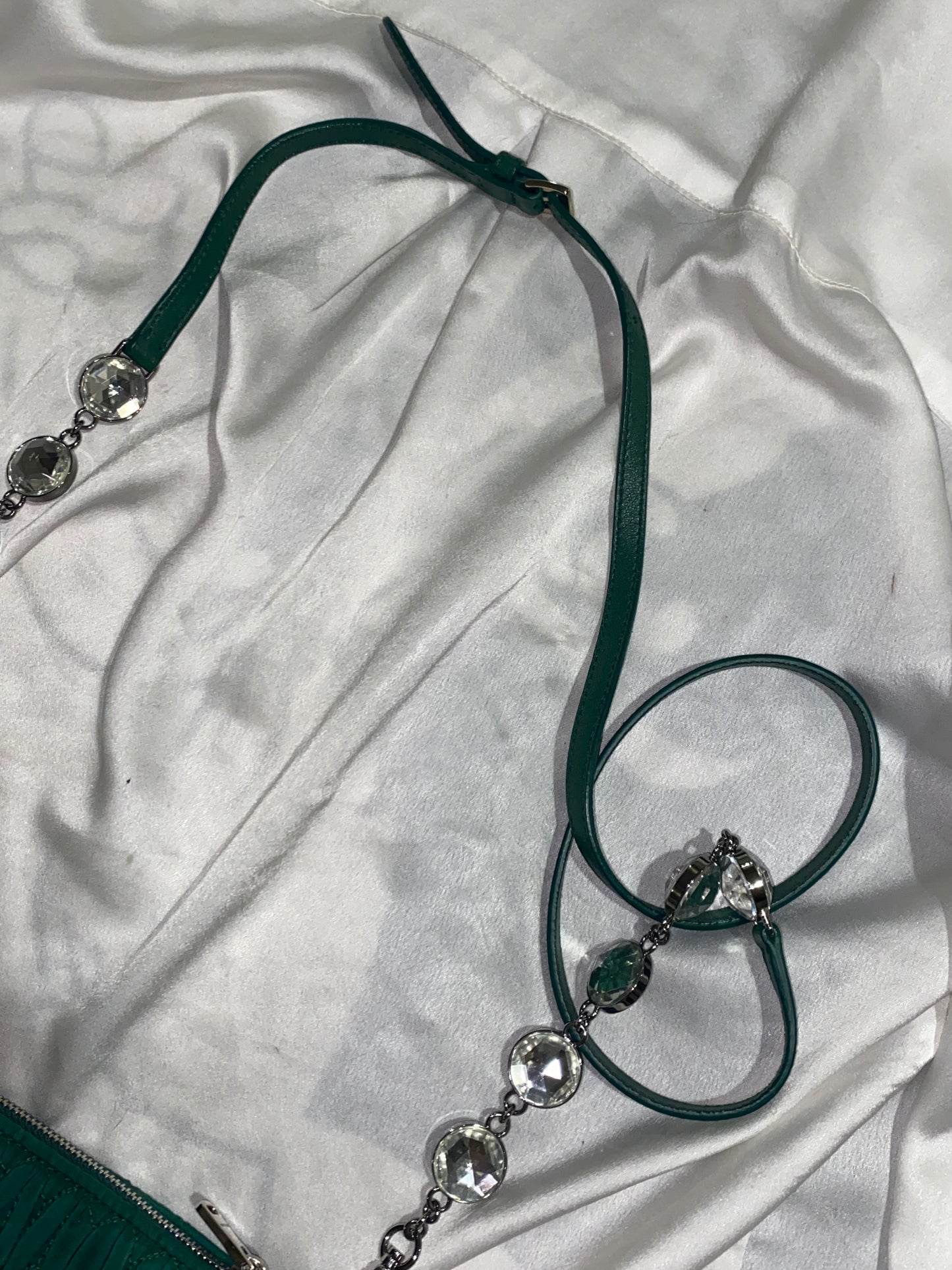 Miu Miu crystal pochette