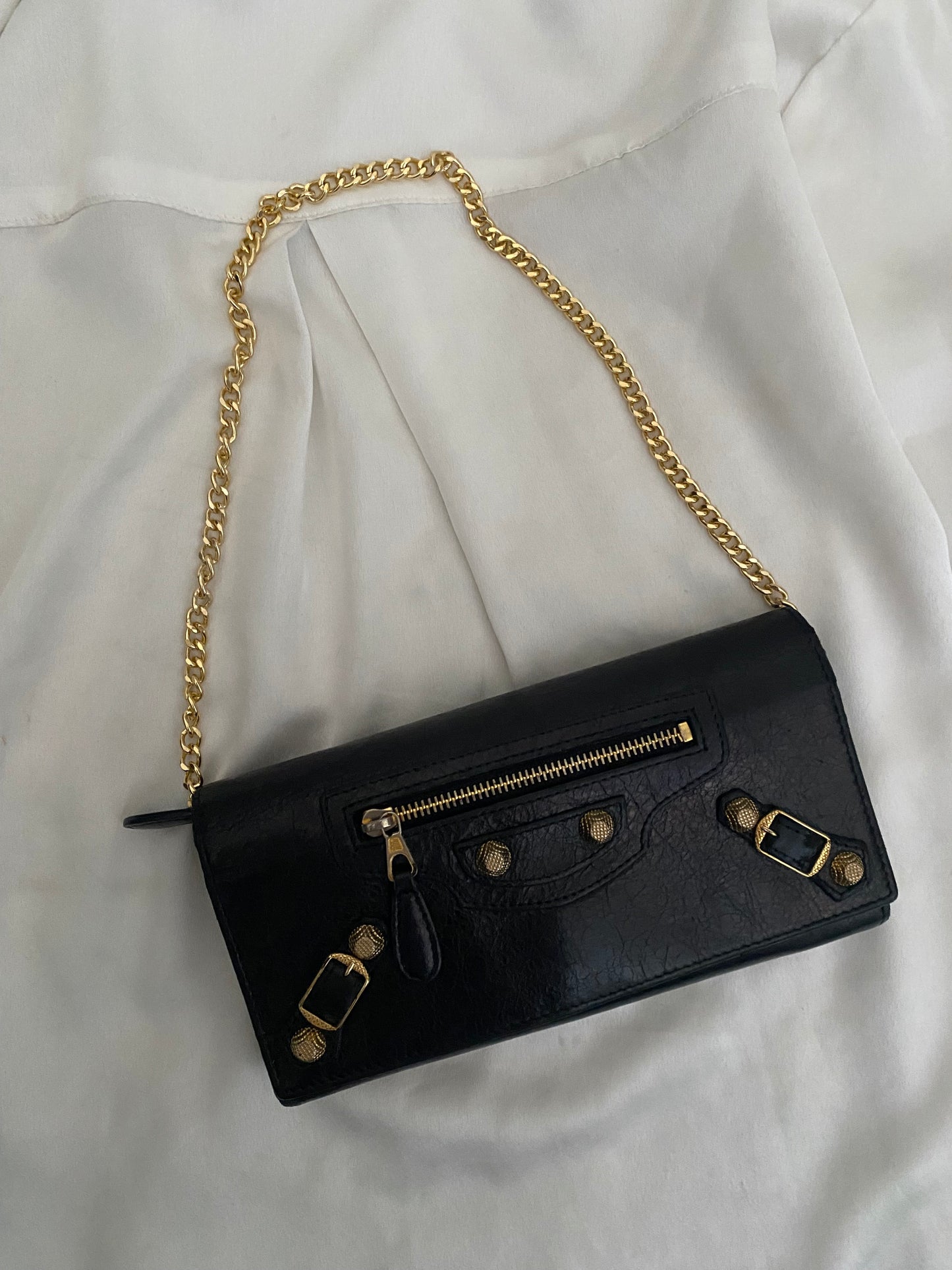 Balenciaga black city WOC