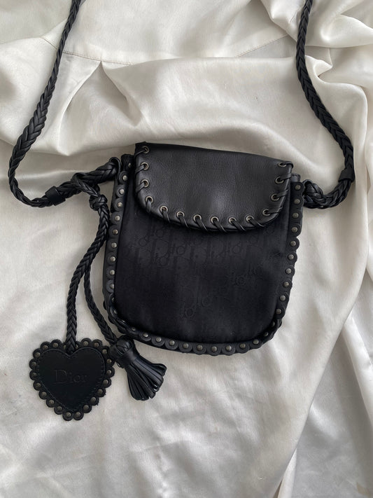 Dior ethnic coeur pochette crossbody monogram