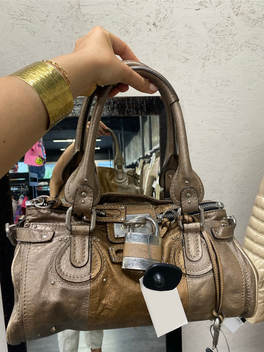 Chloé paddington regular bronze