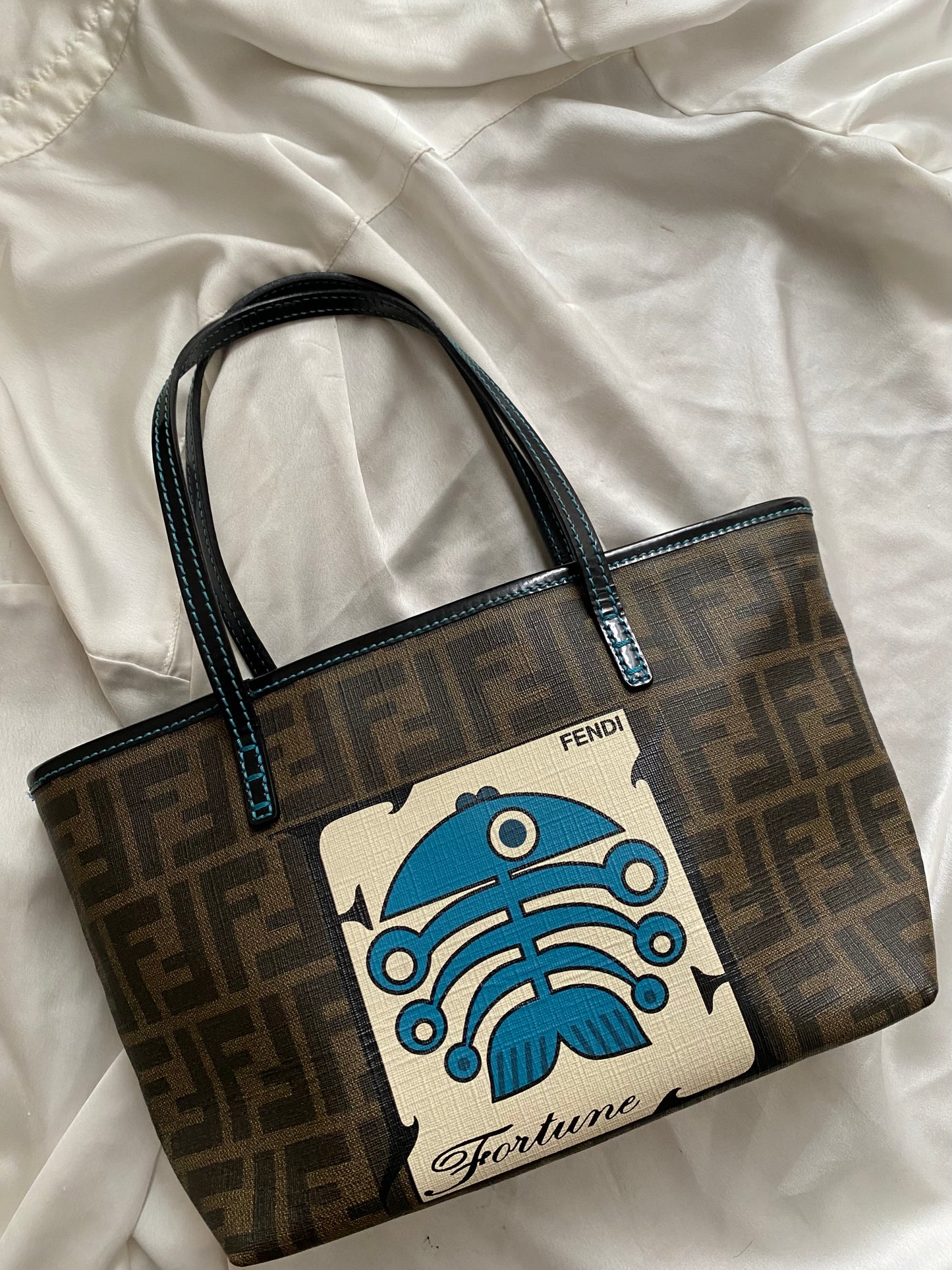 Fendi mini tote zucca edizione limitata Fortune