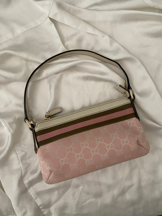 Gucci sherry line monogram rosa