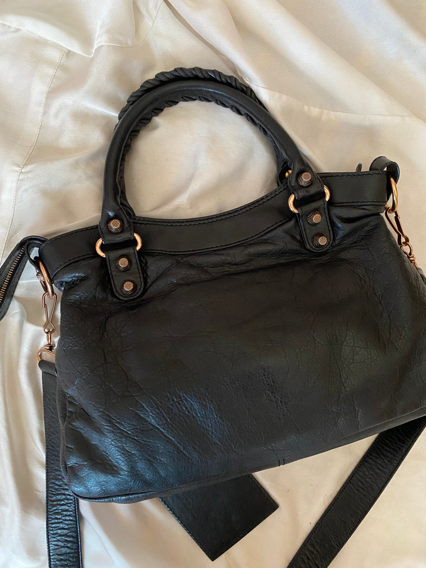 Balenciaga town black