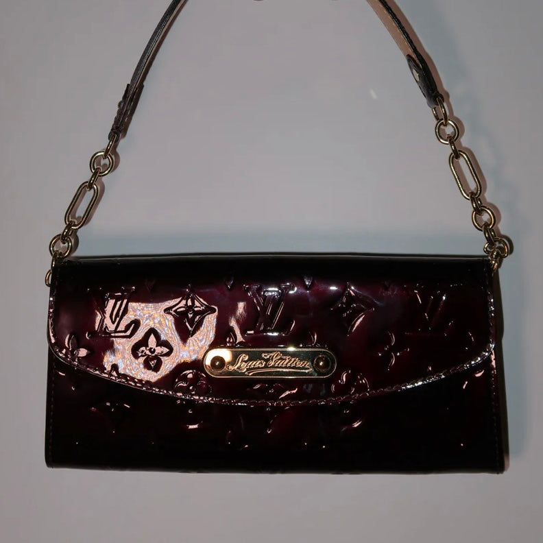 Louis Vuitton pochette sunset boulevard amarante