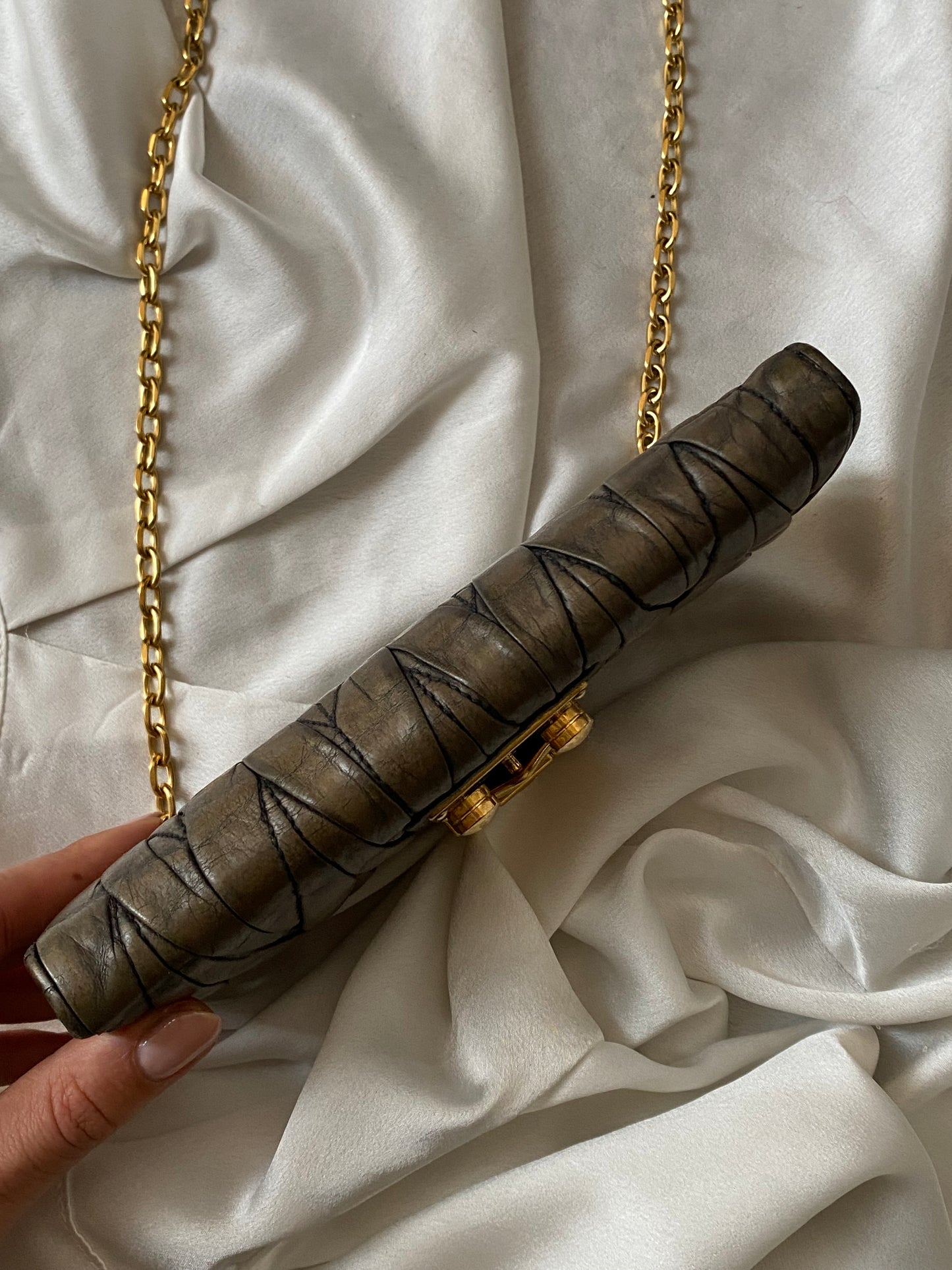 Miu miu pochette antracite