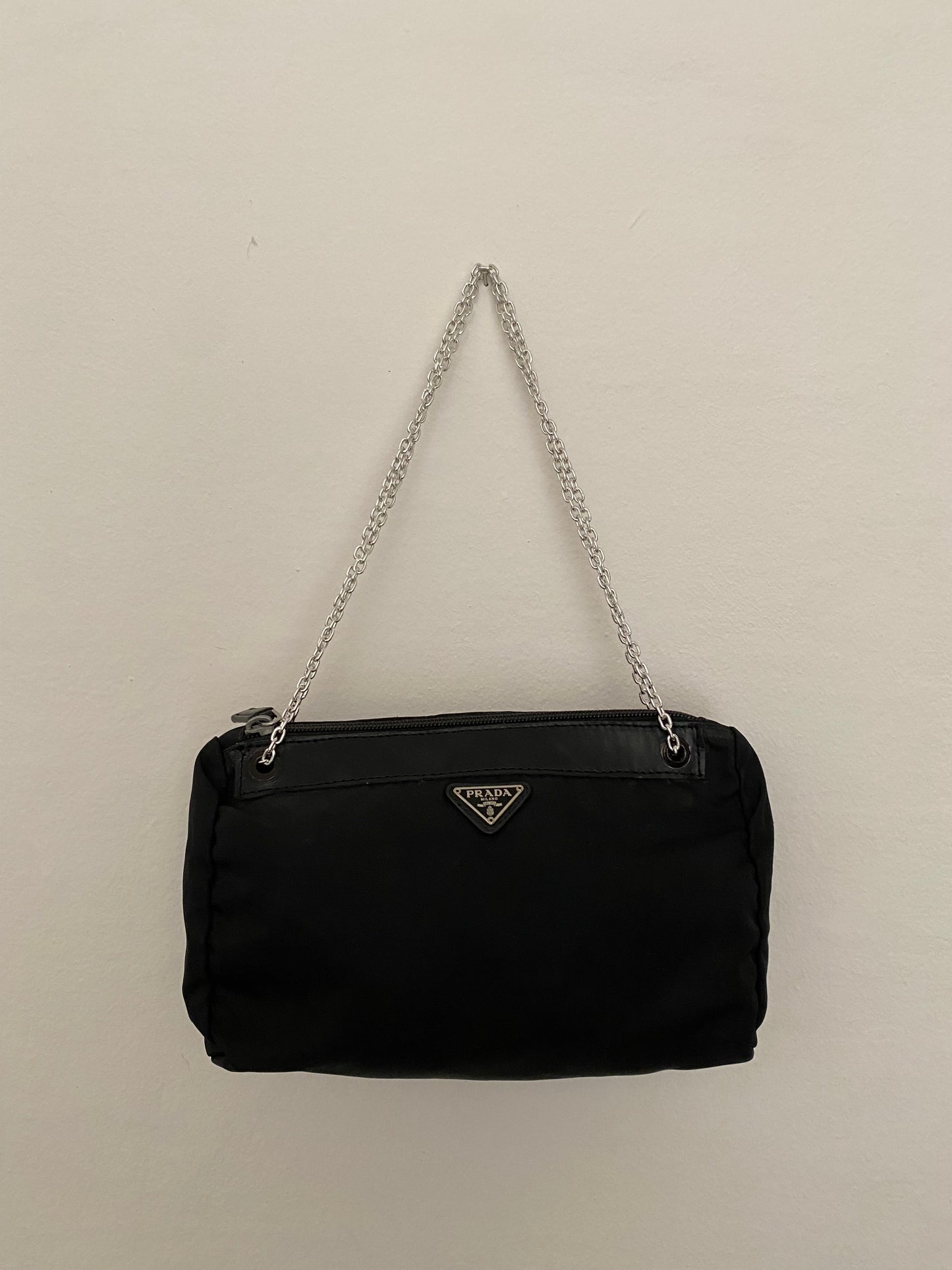 Prada Pochette Nera in Nylon