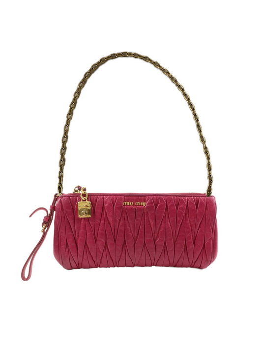 Miu miu red pochette