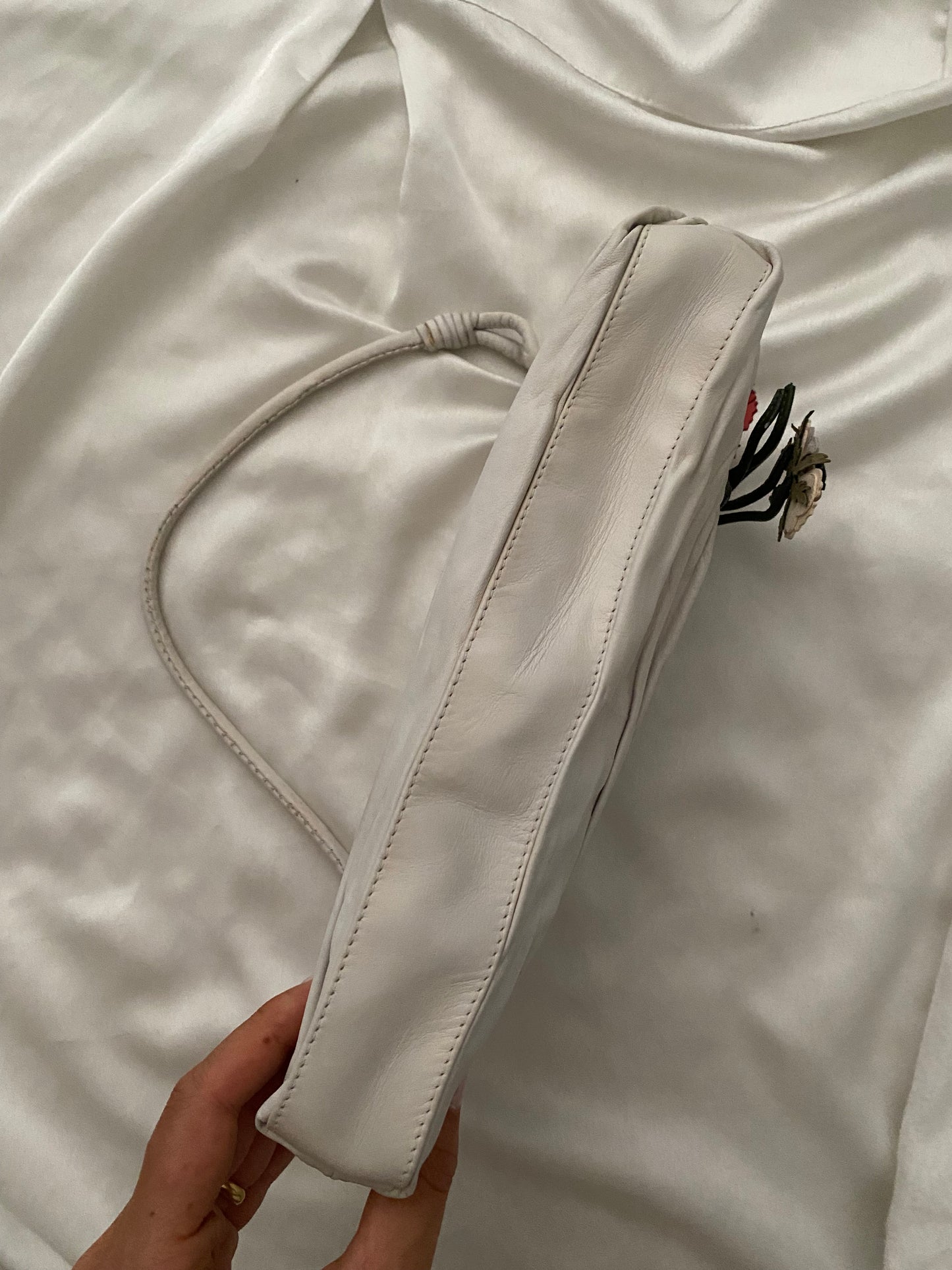 Prada pochette nappa plissè