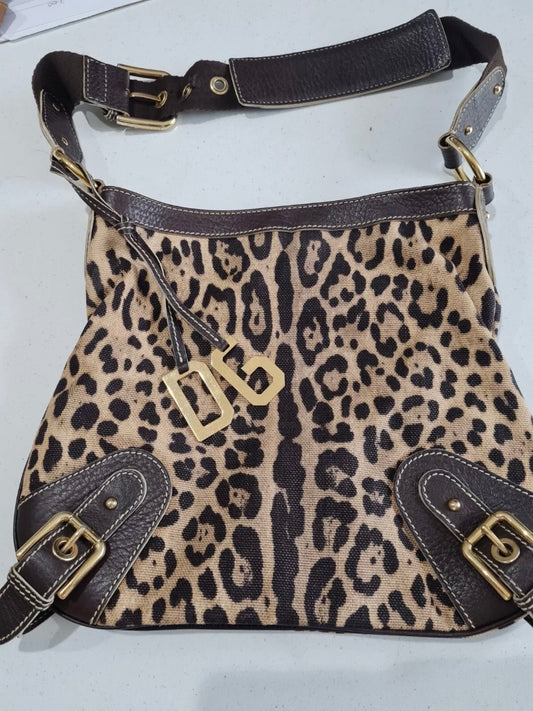 Dolce & Gabbana cheetah hobo