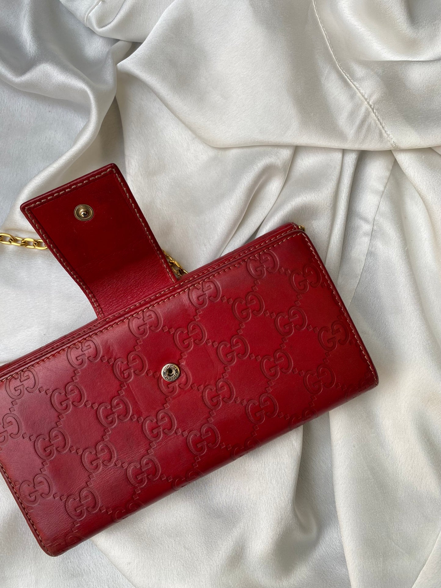 Gucci love lock pochette Cherry