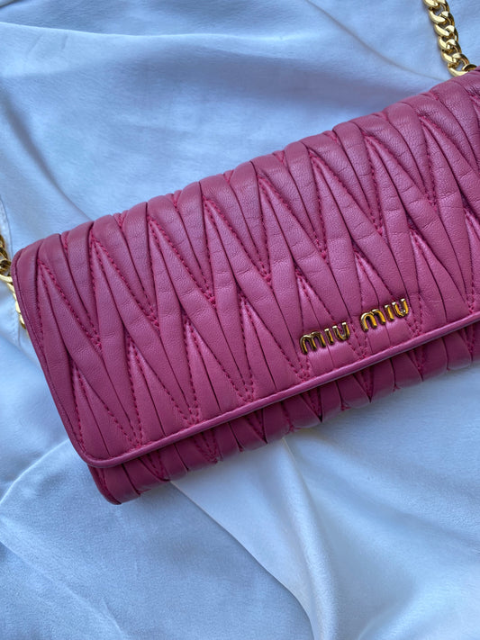 Miu miu pochette peonia