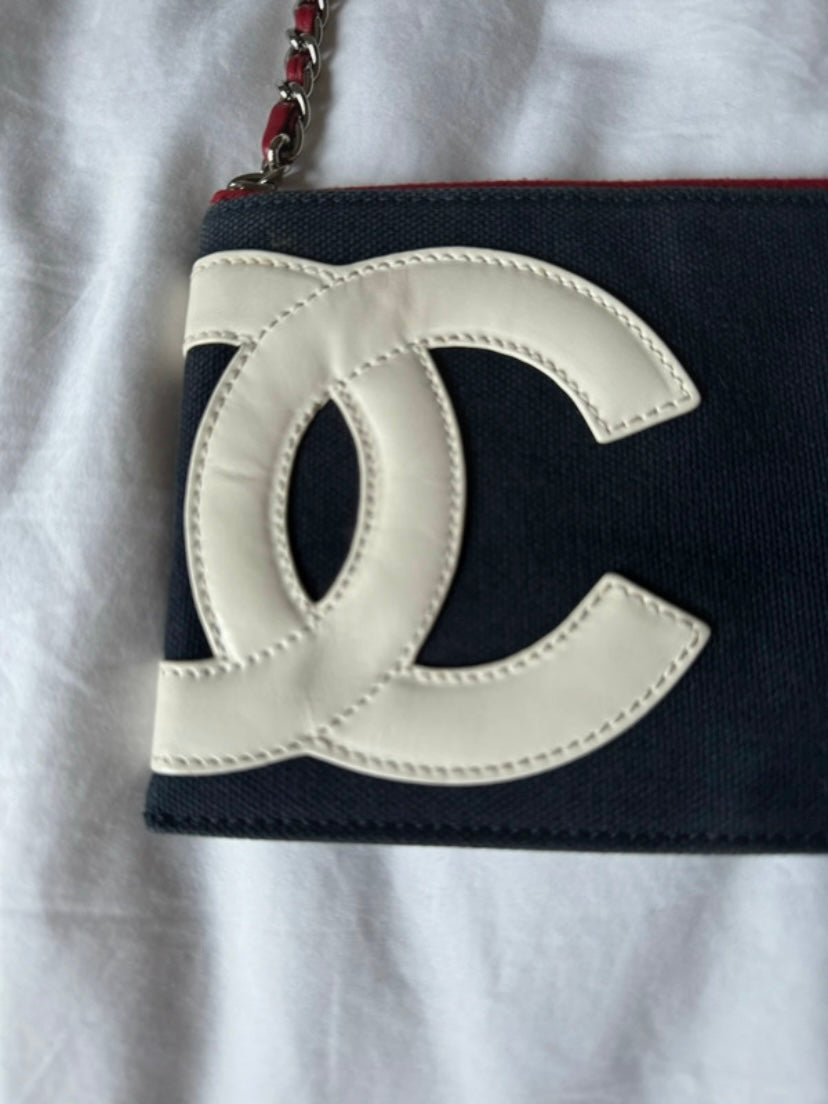 Chanel pochette American flag 2003