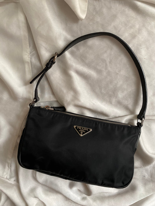 Prada hobo 2002 nylon e pelle
