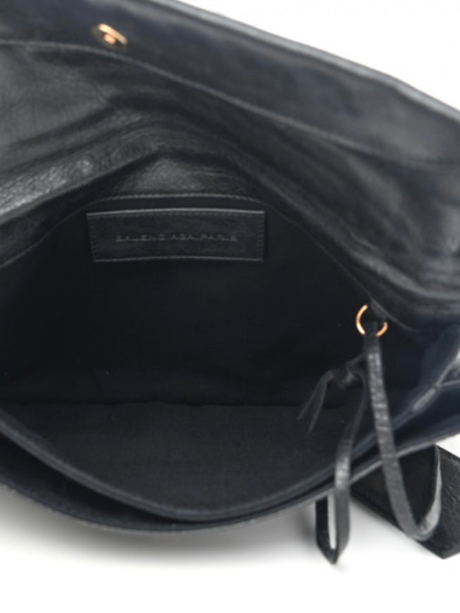 Balenciaga black city pochette