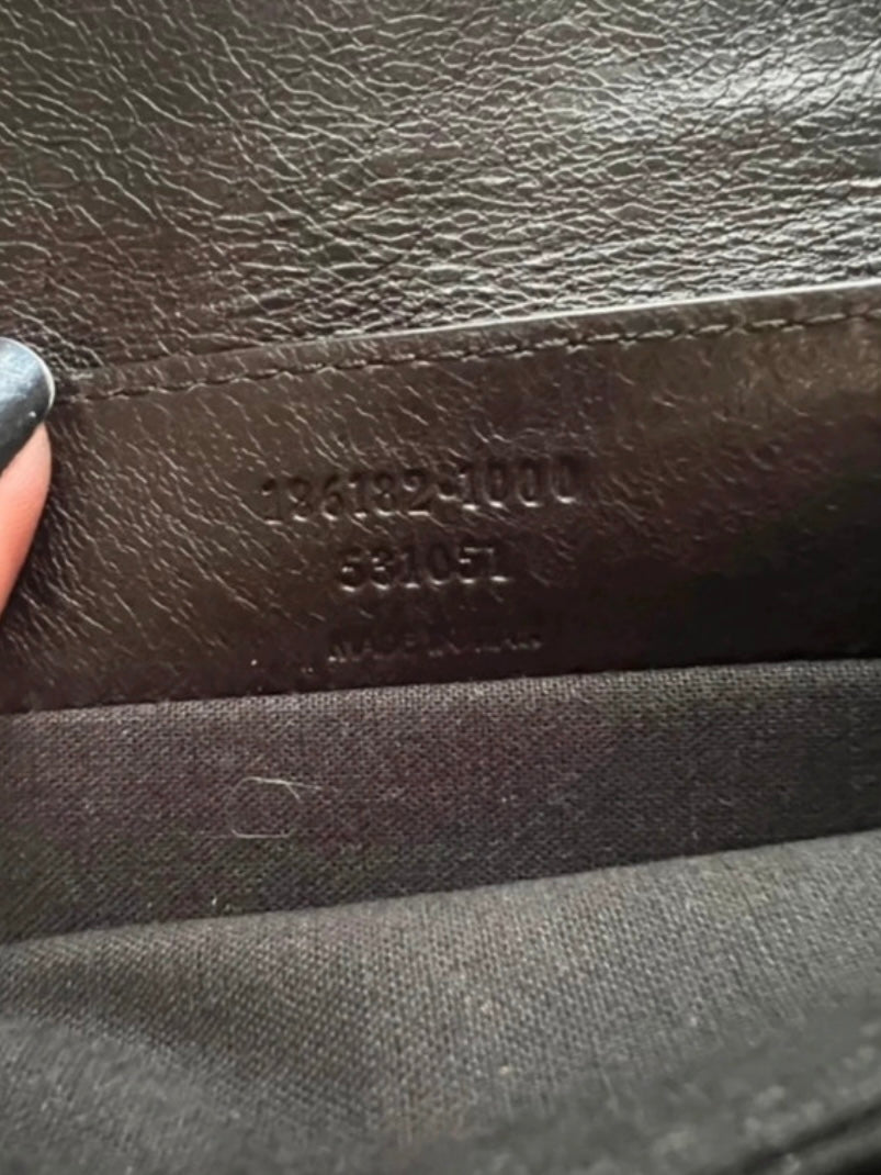 Balenciaga black city pochette