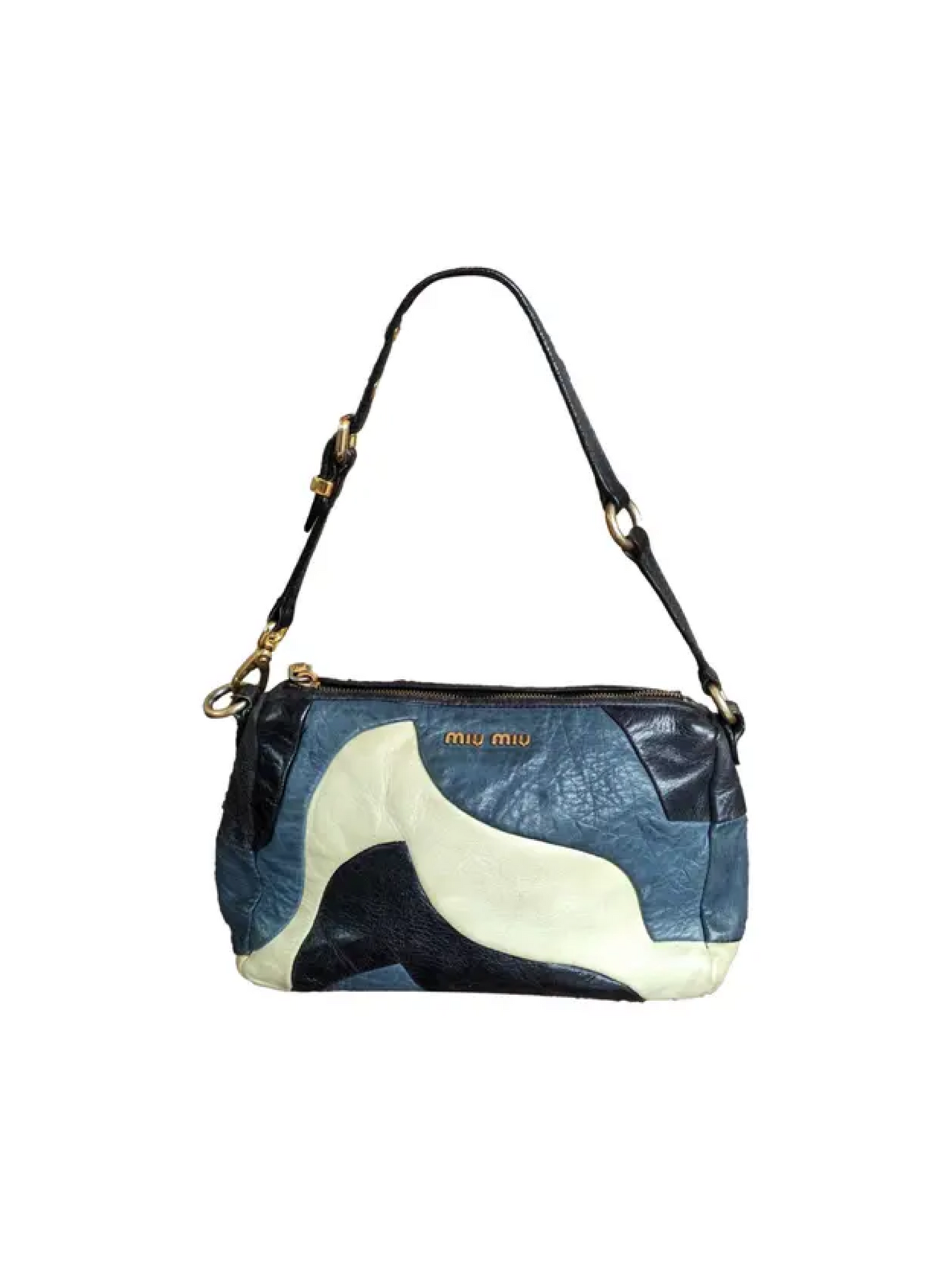 Miu Miu patchwork wave pochette