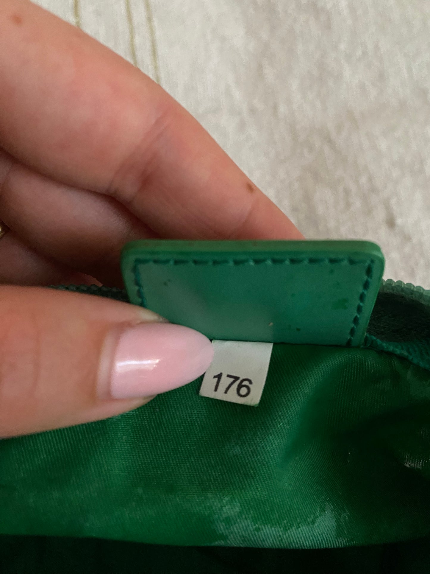 Prada pochette verde