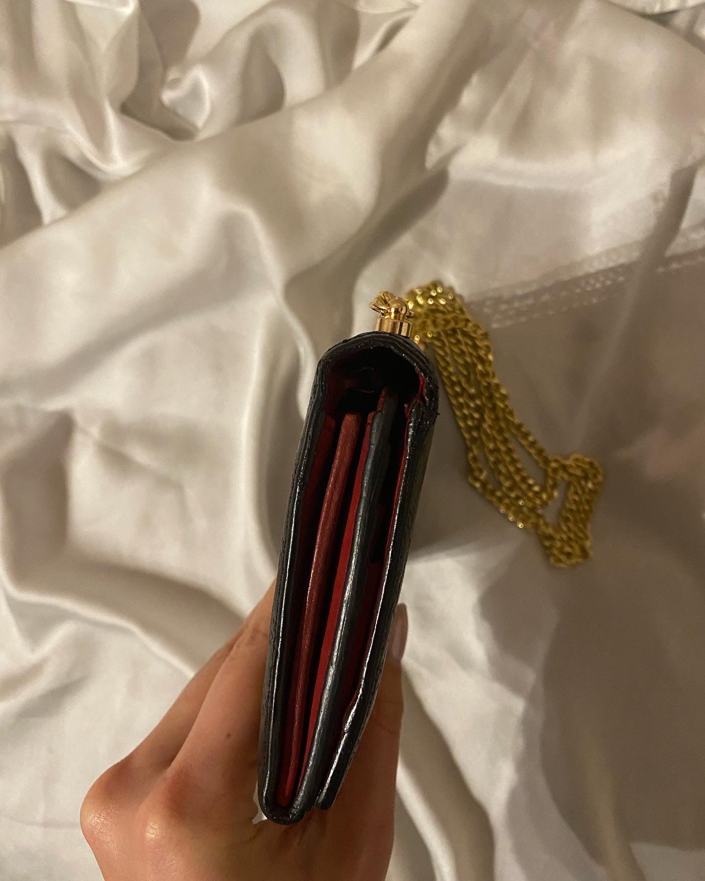 Gucci pochette bicolor