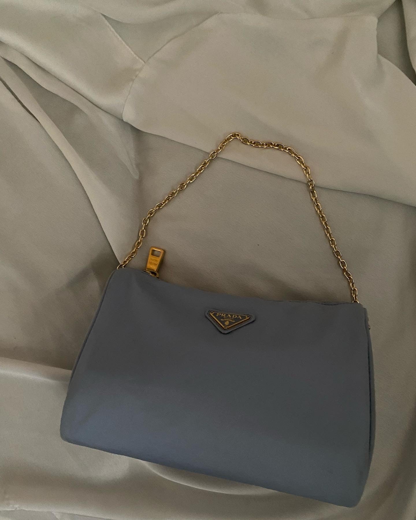 Prada Pochette Azzurra