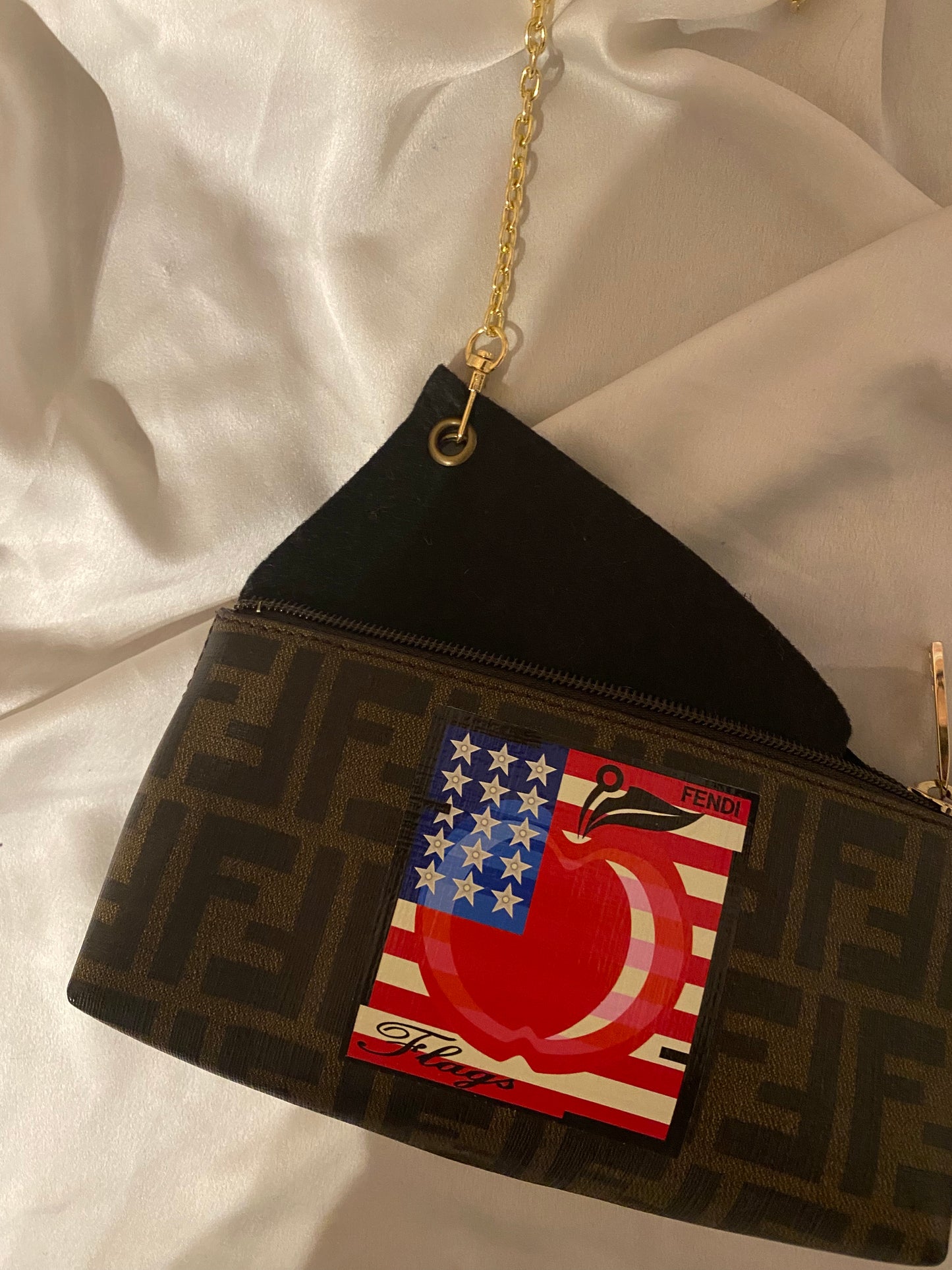 Fendi pochette flags