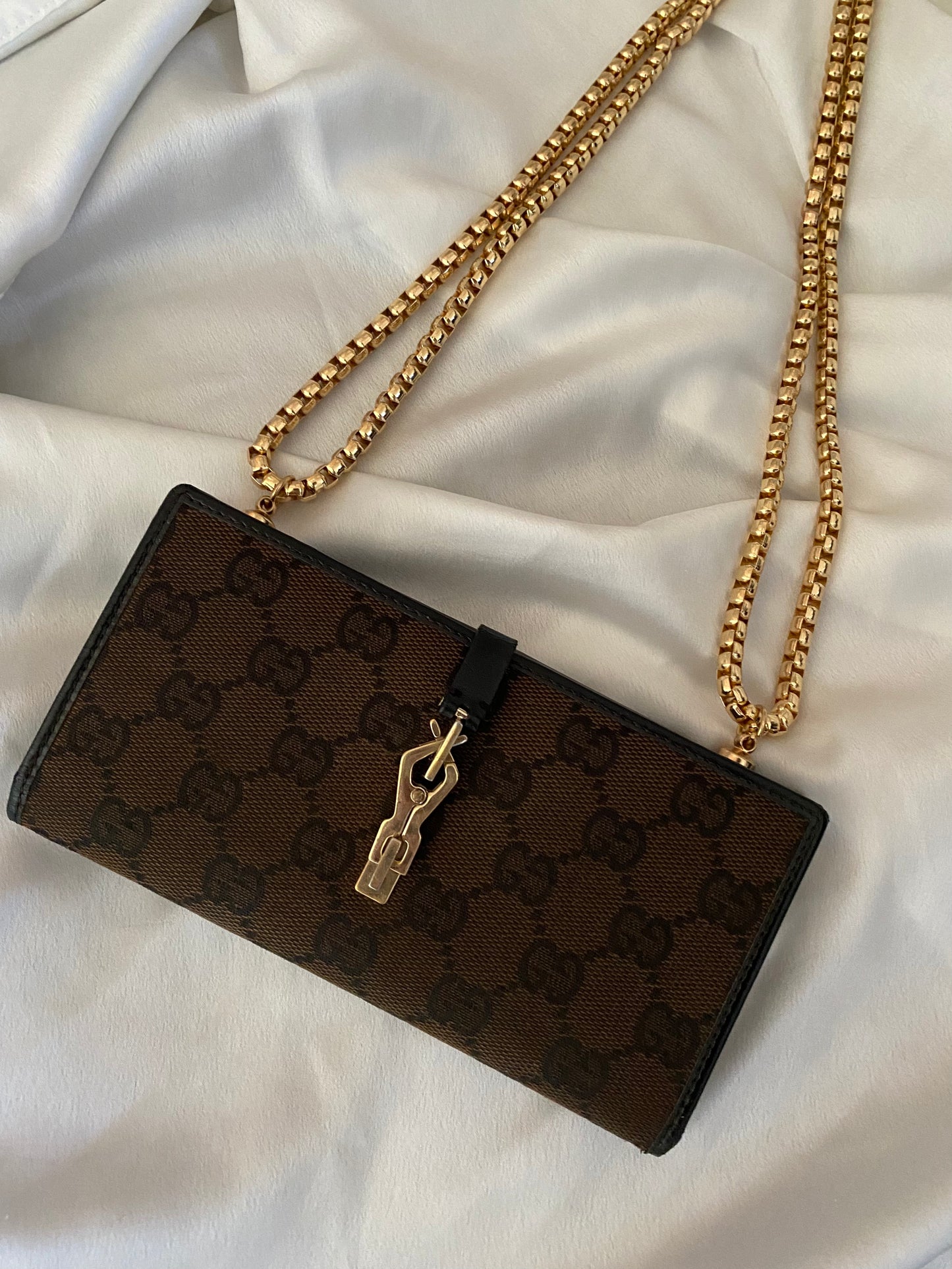 Gucci Pochette monogram brown