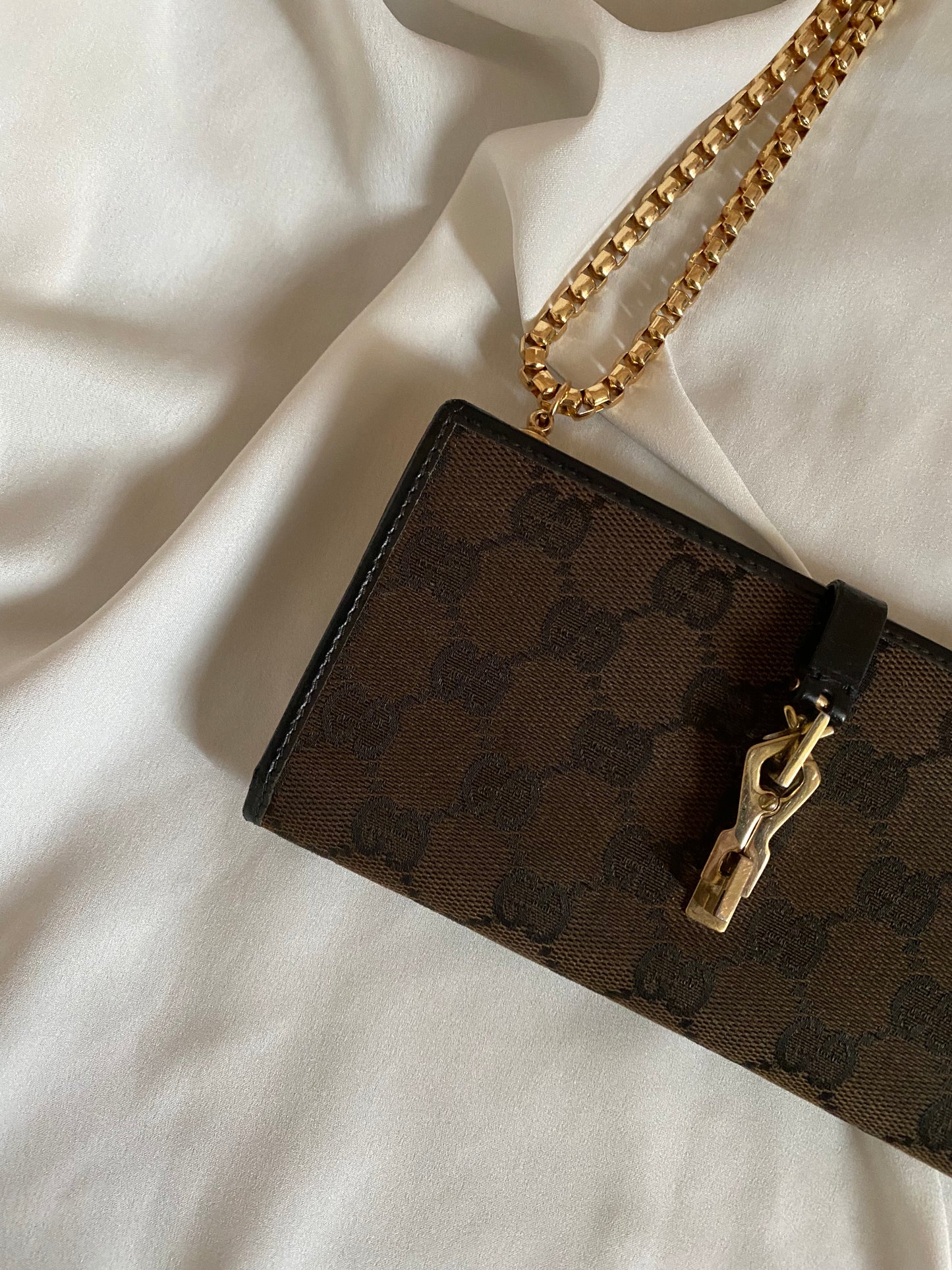 Gucci Pochette monogram brown