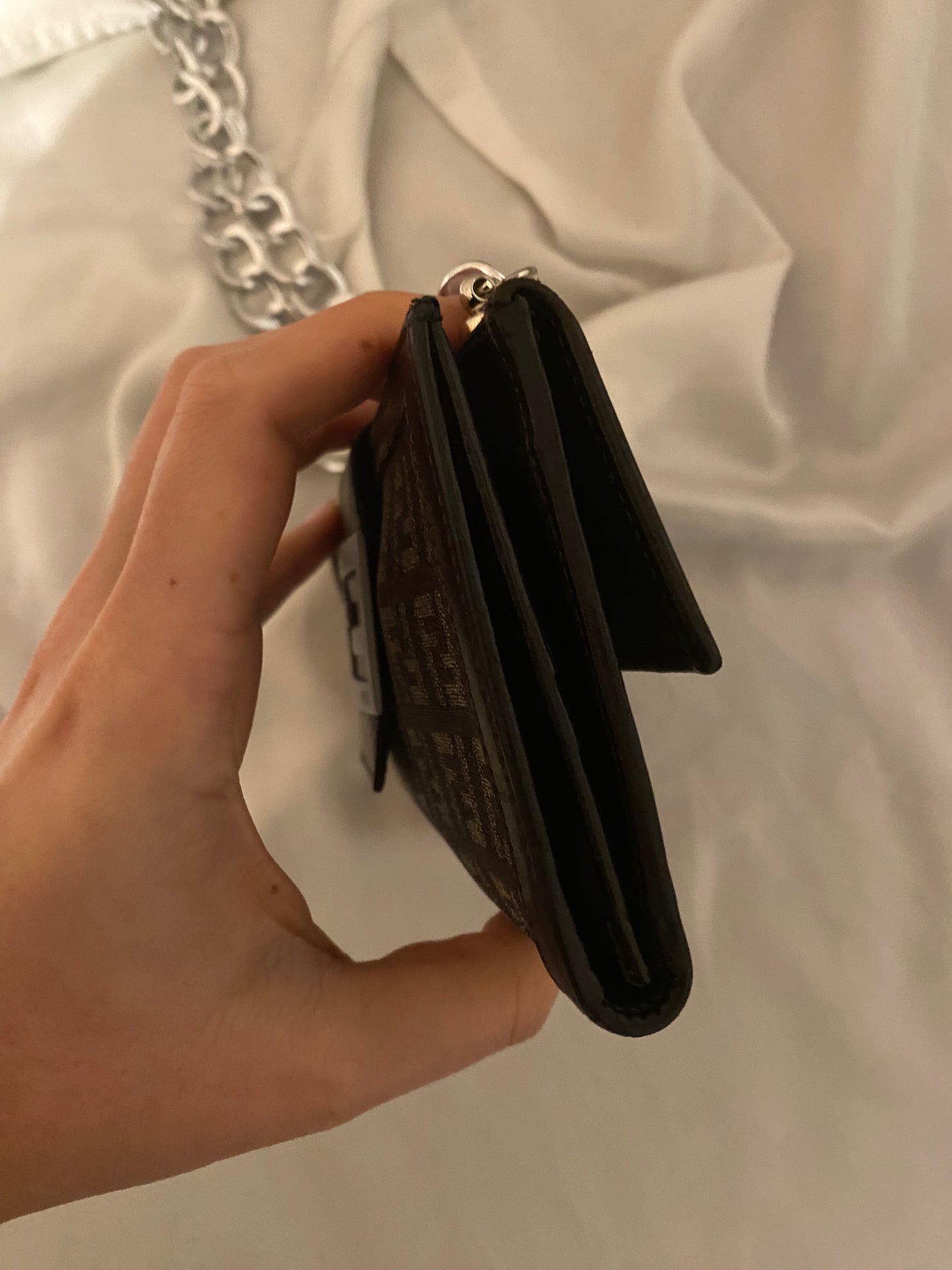 Pochette fendi tessuto monogram