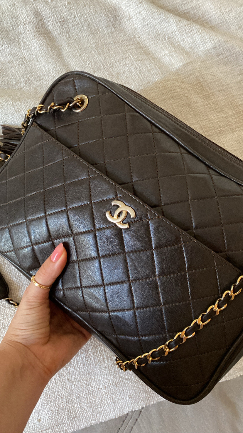 Chanel Camera Bag Cioccolato