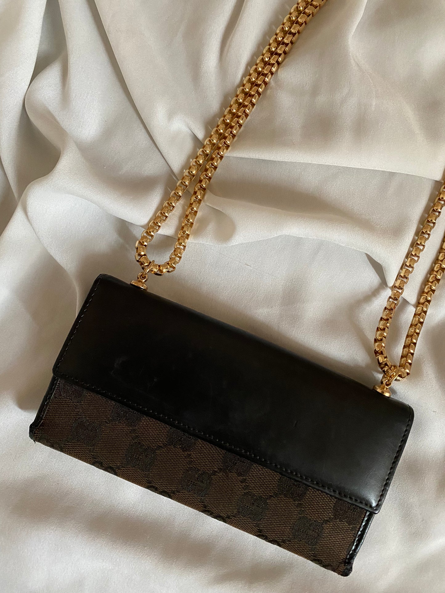 Gucci Pochette monogram brown