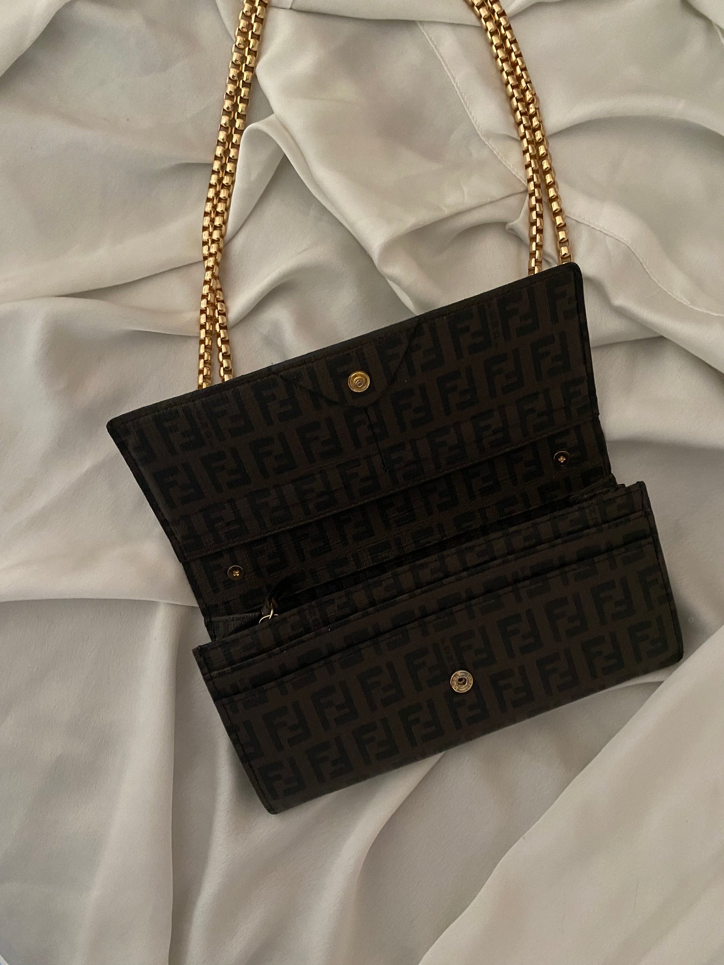 Fendi pochette brown