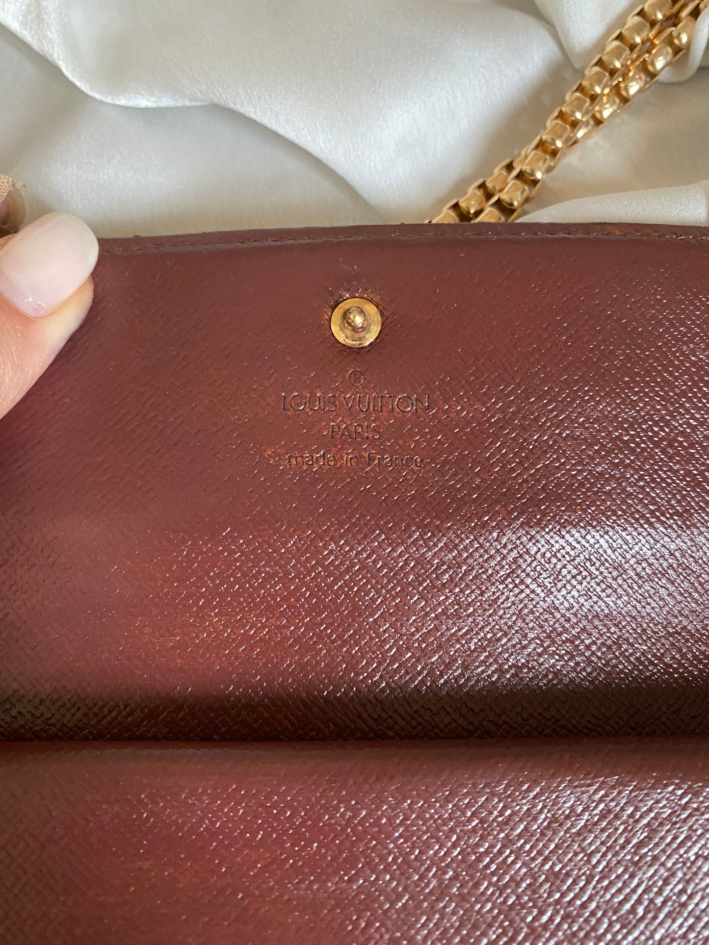 Louis Vuitton Pochette Monogram Brown