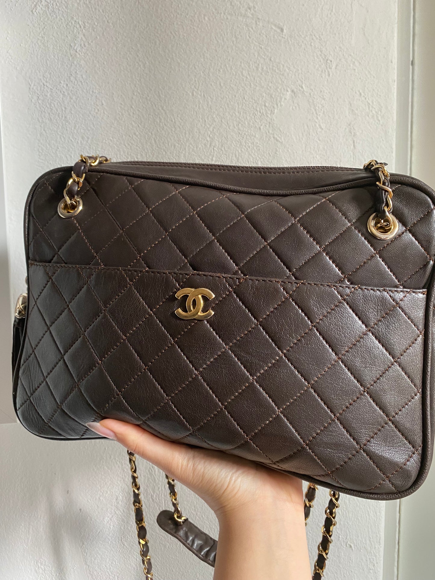 Chanel Camera Bag Cioccolato