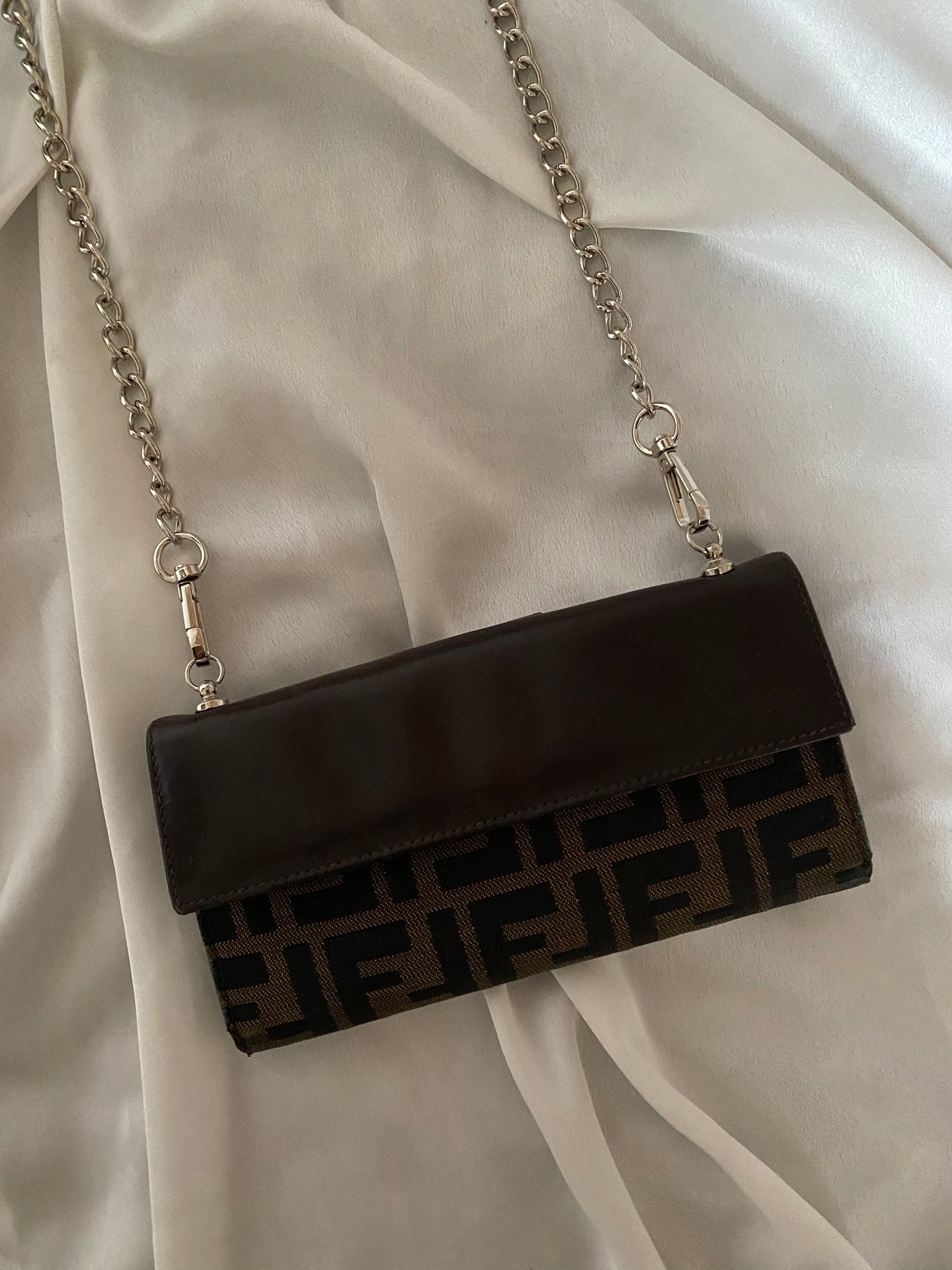 Fendi pochette zucca