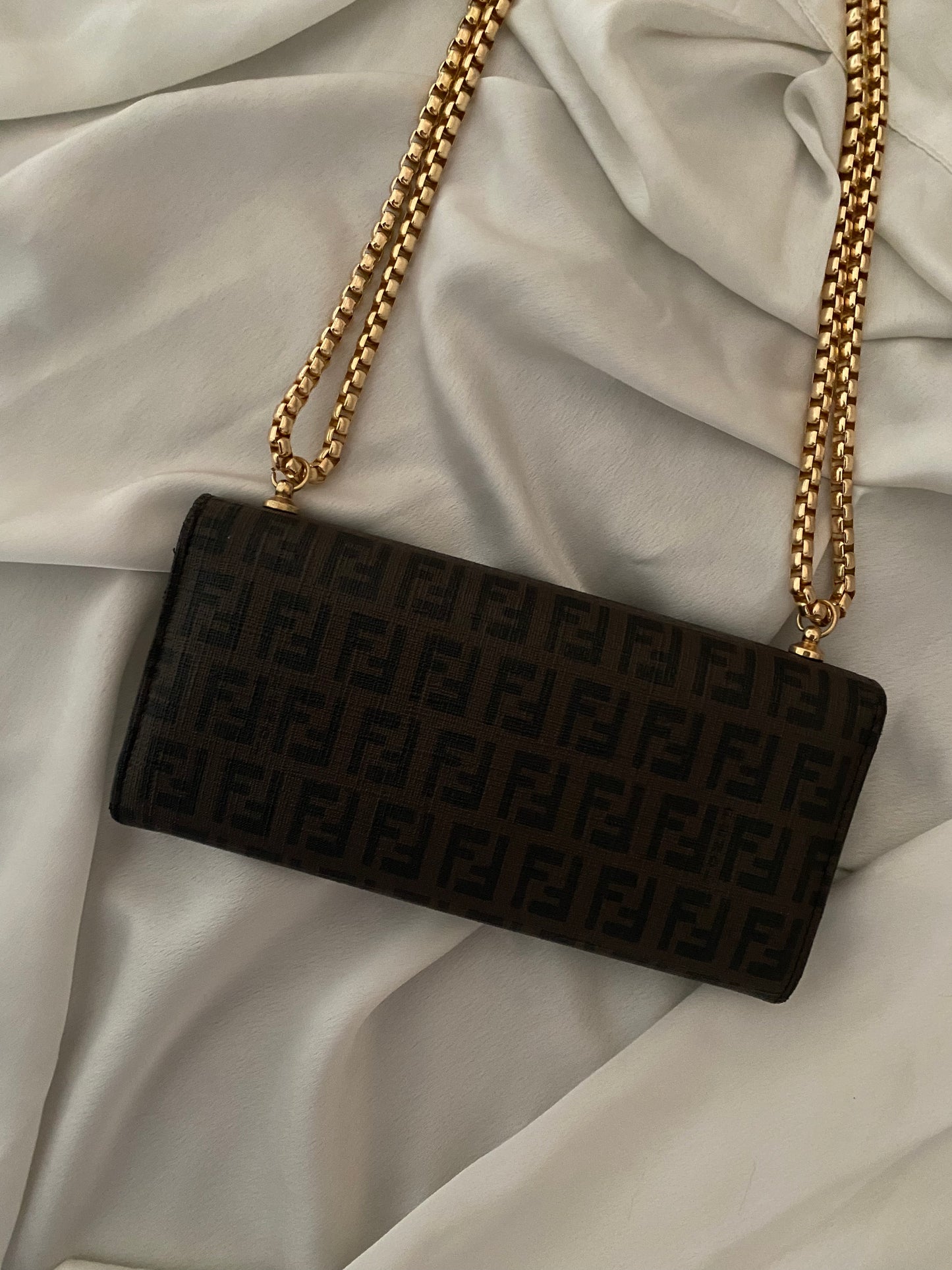 Fendi pochette brown