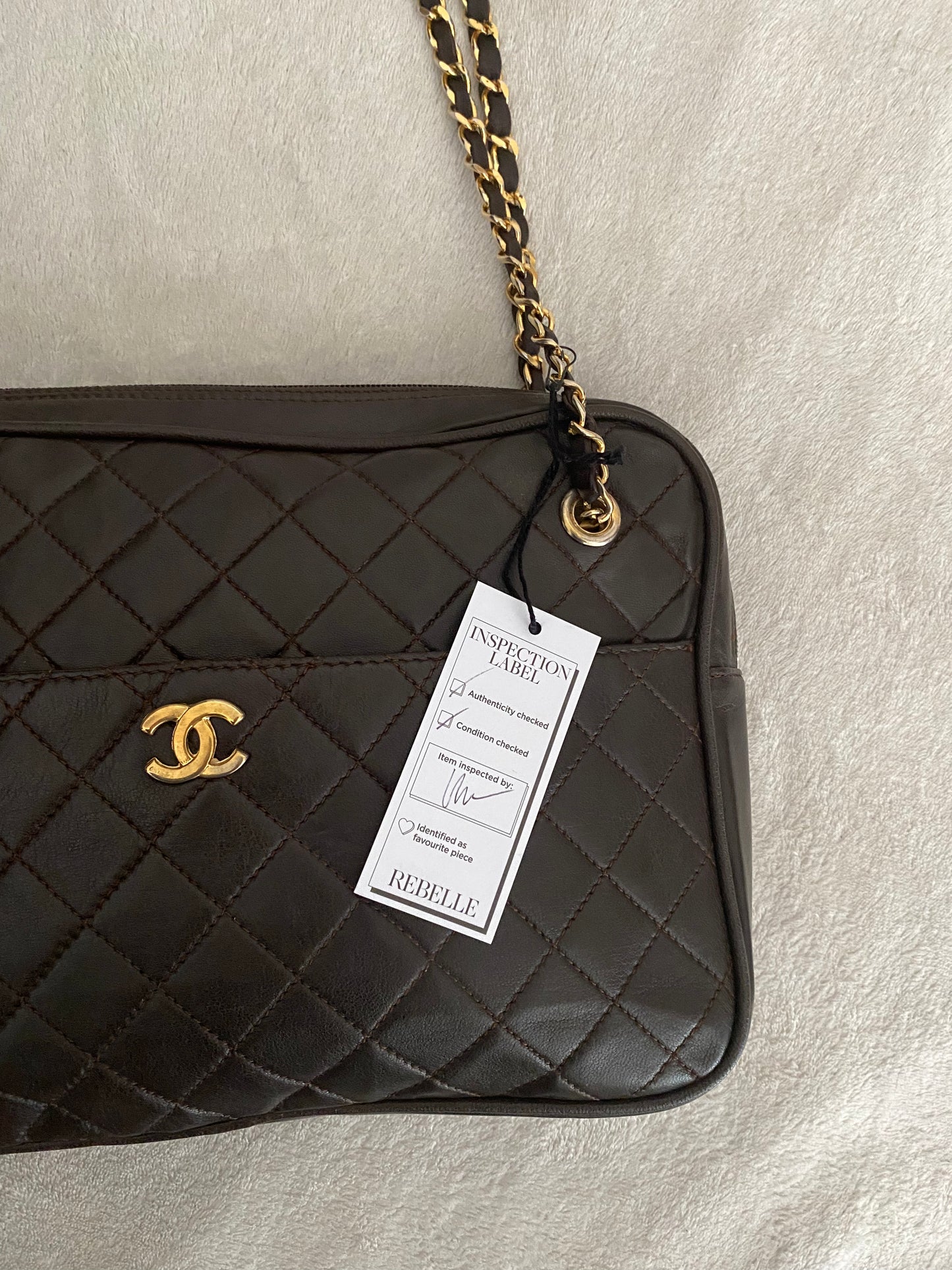 Chanel Camera Bag Cioccolato