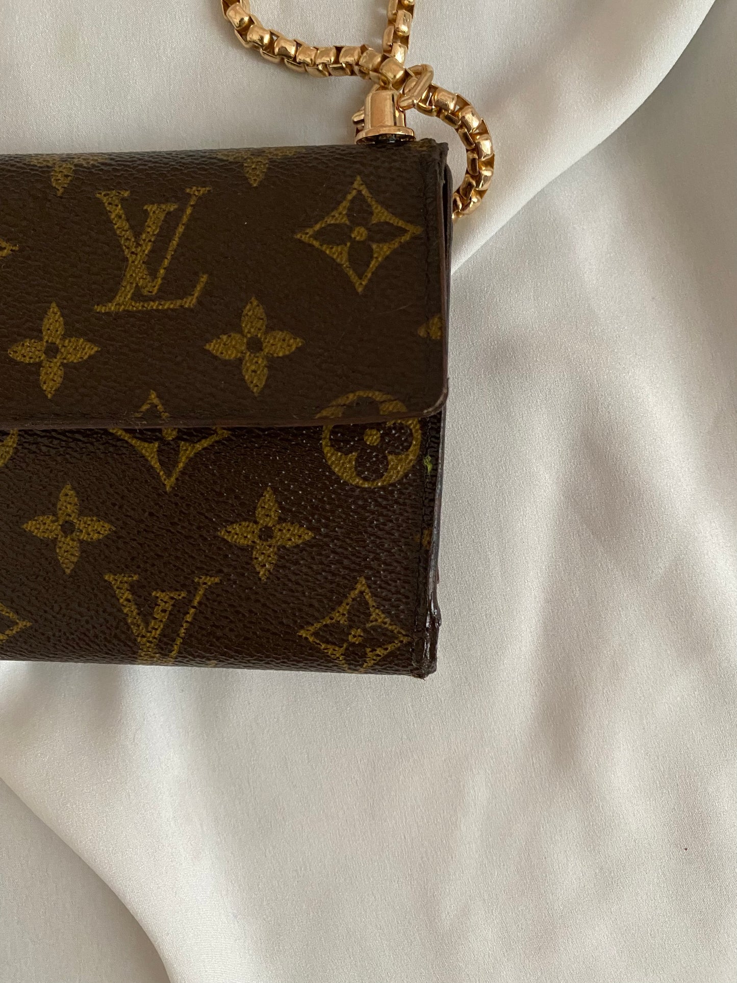 Louis Vuitton Pochette Monogram Brown