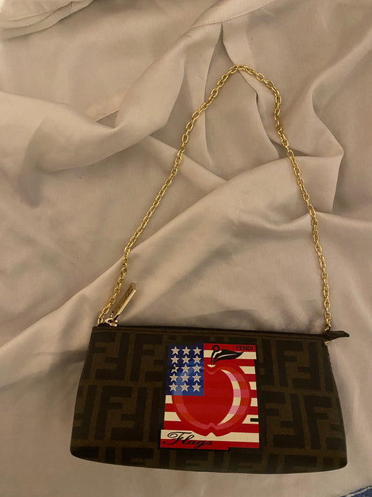 Fendi pochette flags