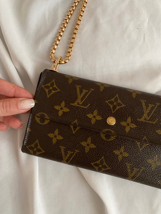 Louis Vuitton Pochette Monogram Brown